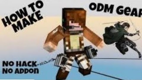 how to make a odm gear in Minecraft pe command block