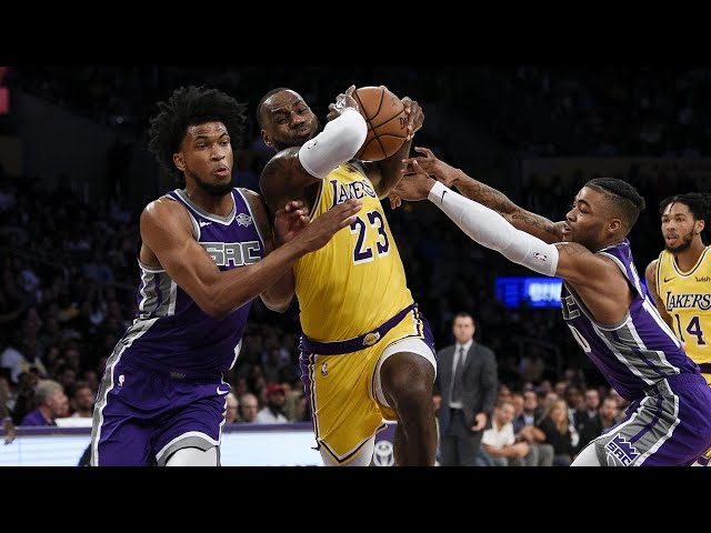 Sacramento Kings vs Los Angeles Lakers Oct 3, 2022 Game Charts