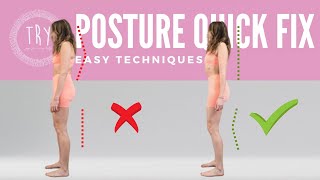 Posture Quick Fix | Easy Techniques to Improve Body Posture | Tessa Rae Yoga screenshot 5