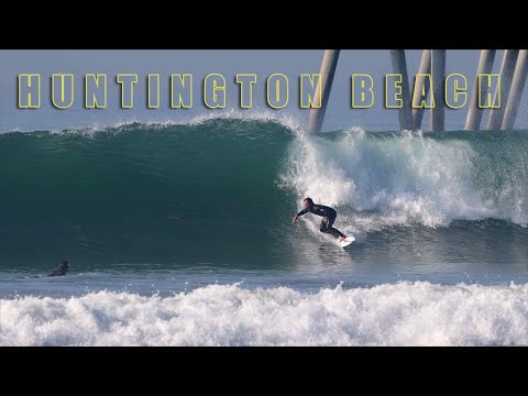 Surfing Huntington Beach's