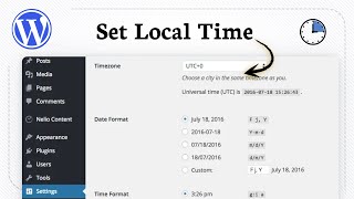 Jak zmienić strefę czasową w WordPressie (aktualizacja zegara) screenshot 4