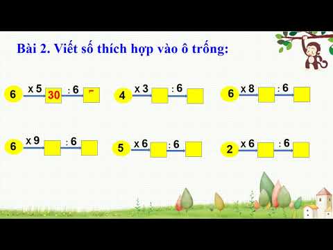 LỚP 3 - Tuần 5: TOÁN: LUYỆN TẬP