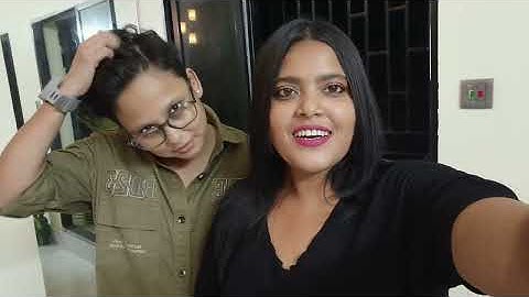 Priya ko sawanki hari chudiyan pehna diya aj😍💖 ll botox Hair treatment 😍ll #lesbian #lgbt #botox