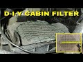 A/C Cabin Filter DIY