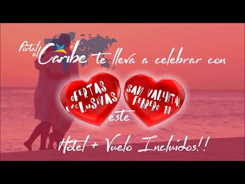 Vacaciones en el Caribe en San Valentine Febrero 14 Portal al Caribe