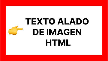 como PONER TEXTO al LADO de una IMAGEN en HTML (FACIL) ✅