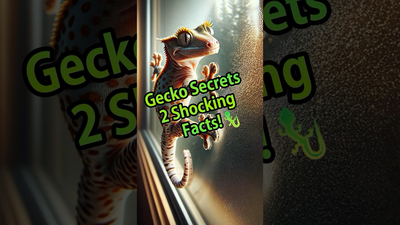 Did you know the Crested Gecko was rediscovered in 1994? I had no idea. How about you?🦎☺️ #shorts