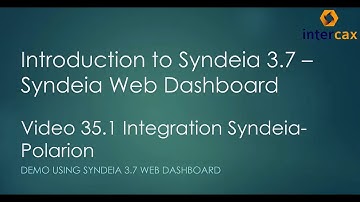 Syndeia - Polarion Integration | Demo using Syndeia 3.7 Web Dashboard | Video 35.1