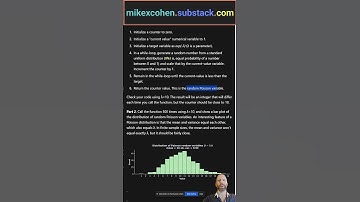 Daily Data Challenge 6: Poisson counter