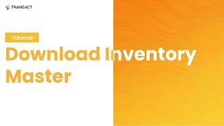 How to download Inventory master in Excel from TranZact?