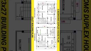 23x27 Best House Plan