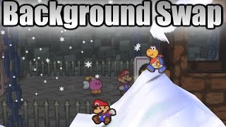 How to Glitch Paper Mario Backgrounds