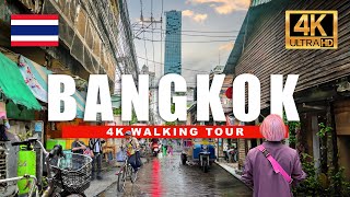 Bangkok, Thailand 4K Walking Tour  Tropical City Walkthrough | 4K HDR 60fps