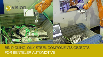 Bin Picking with LumiScan BinPick for BENTELER Automotive
