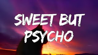 Sweet But Psycho English Lyrics Clean On-Screen, Hd