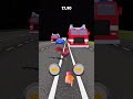 🎮 Road Crossing Challenge! 🚦#duet #amongus #music #gartenofbanban #gamingedit #funnyshorts