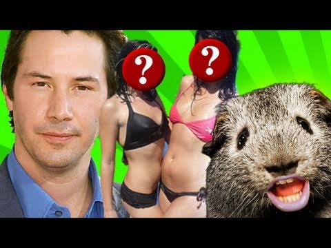 Keanu Reeves & 2 Hot chicks