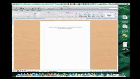 Publishing with Word 2011