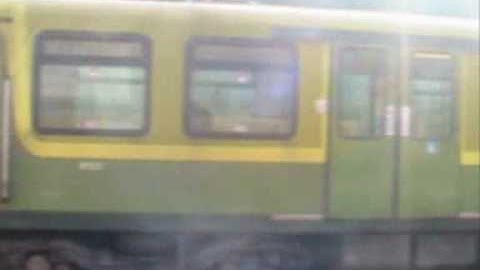 Killester-Dart 8100 class departs for Bray