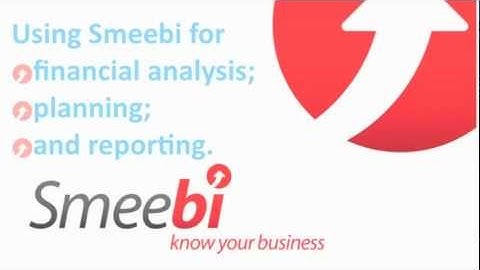 SaaS BI - Smeebi business intelligence in the cloud, guide to start using