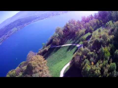 Drone hubsan 501 s " lac du Bourget "