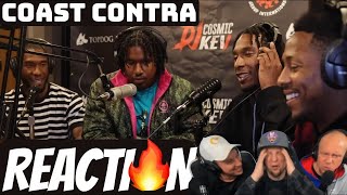 COAST CONTRA - Freestyle Hosted By Dj Cosmic Kev | REACTION