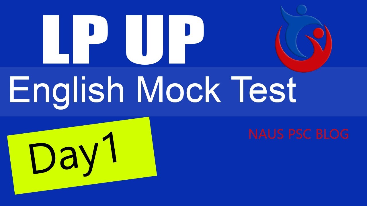 Lp Up English Mock Test Day 1 Kerala Psc English Test English Class English Previous Qustion Ldc