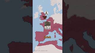 What If Boudica Actually Defeated Rome? #History #AncientRome #RomanBritain #MapAnimation