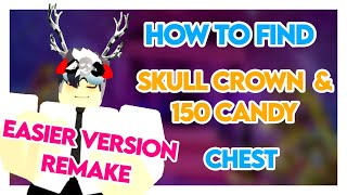 How To Find Skull Crown and 150 Candy Chest Easily - Royale High Halloween 2022 Maze Tutorial