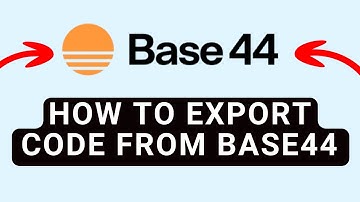 How to Export Code from Base44 (Full Guide)