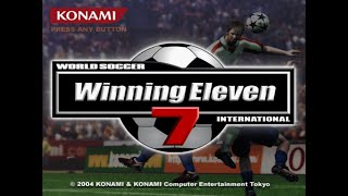 Winning Eleven 7 International [PS2] Gameplay