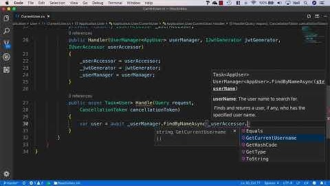 22  Getting the currently logged in user