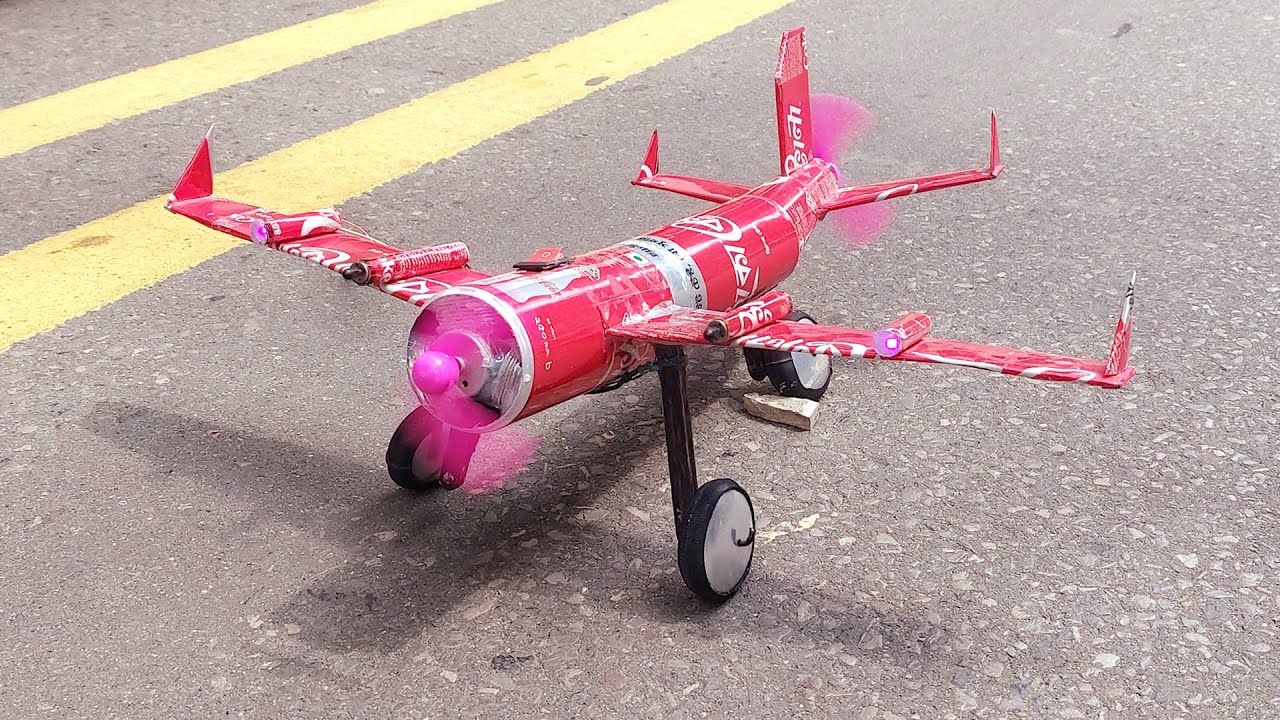 Toy Plane Using Motor How to Make an Airplane Using Gear motor 🛩️Amazing DIY Toys🛫 - YouTube