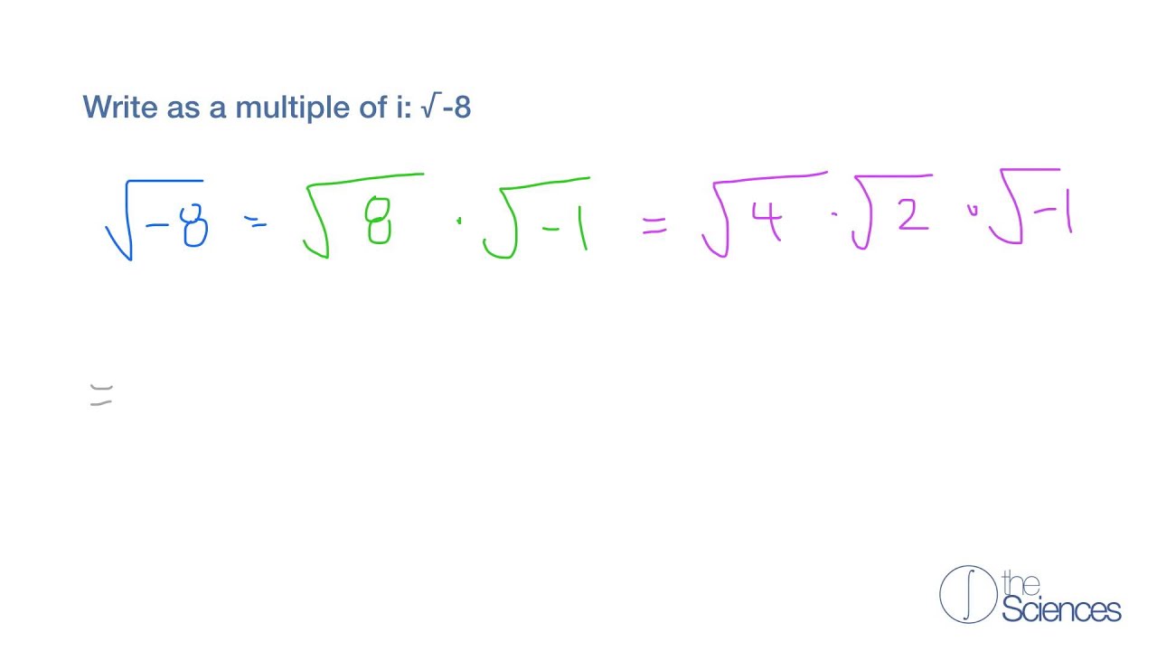 square root of a negative number square root of a negative number