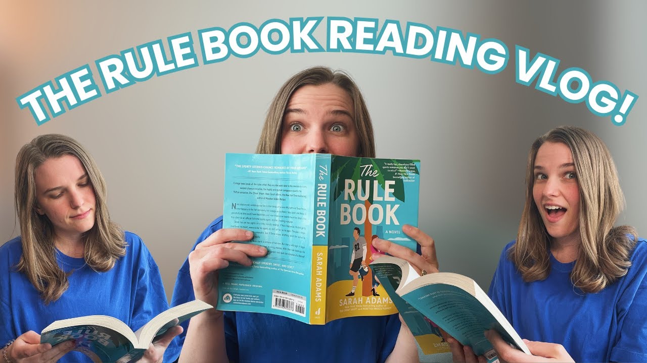 The Rule Book by Sarah Adams | Reading Vlog - YouTube
