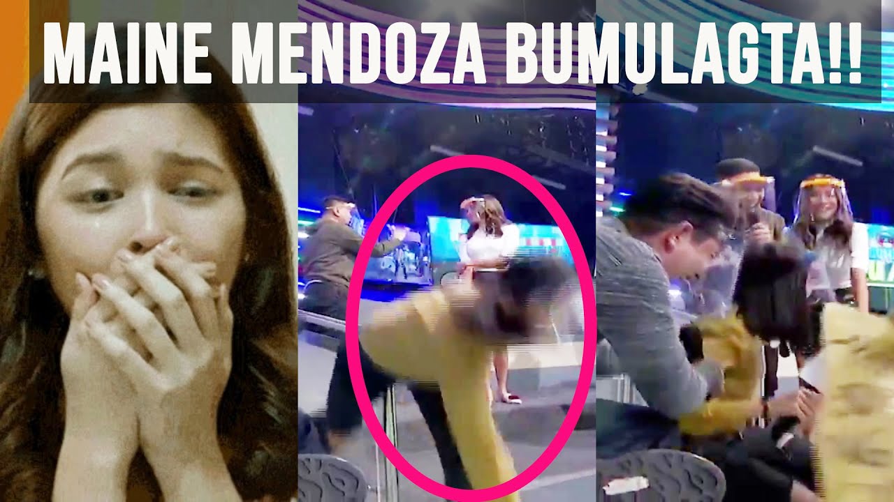 Maine Mendoza BIGLANG BUMULAGTA sa EAT BULAGA!! YouTube