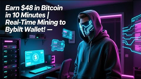 Earn $48 in Bitcoin in 10 Minutes | Real-Time Mining to Bybit Wallet!