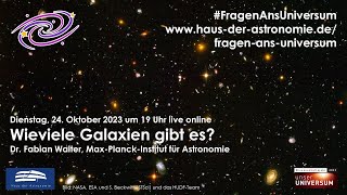 #FragenAnsUniversum: Wie viele Galaxien gibt es?