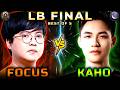 LB FINAL | FOCUS vs KAHO | BEST OF 5 | Warcraft Survival Battle 2026 - Season 6