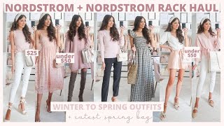 Nordstrom + Nordstrom Rack Try On Haul 2022 | Most Under $50 Spring Outfit Ideas & CUTEST spring bag