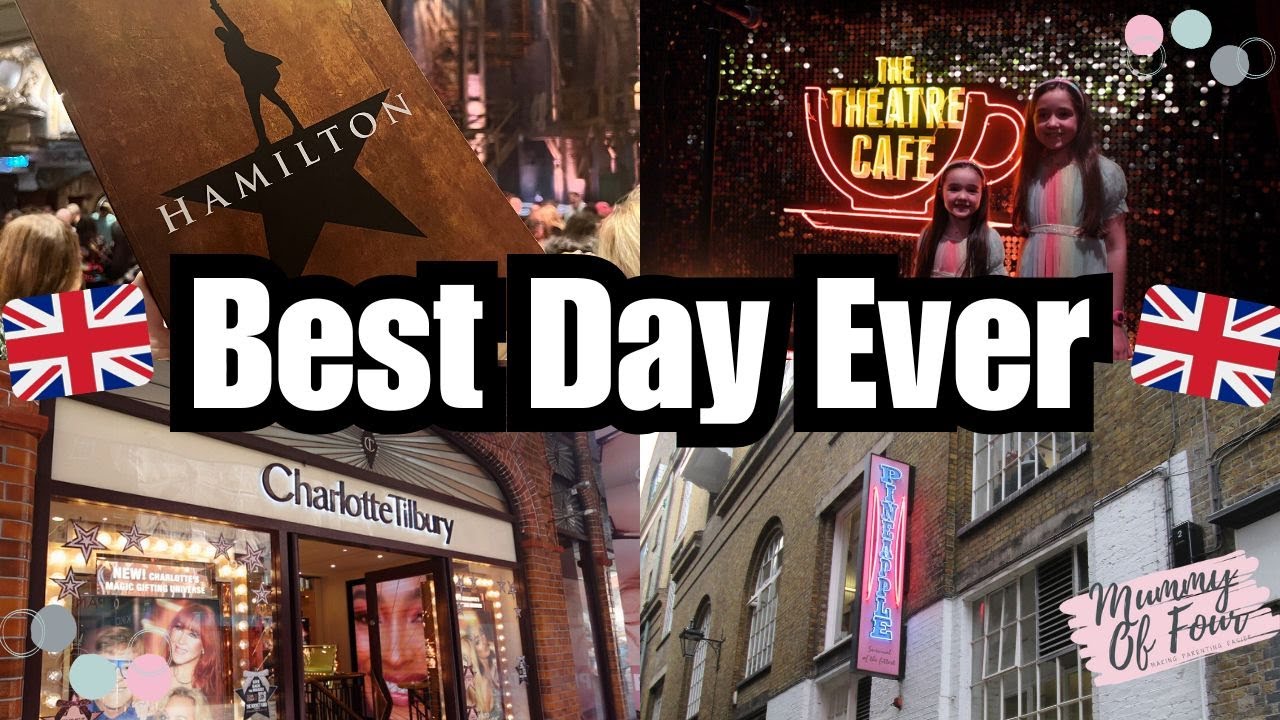 🇬🇧 London Vlog ⭐️ Meeting the cast of Hamilton 💄 Charlotte Tilbury 🩰 Pineapple Dance Studios