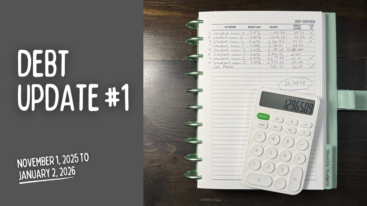 Paid off $10k in debt in 63 days | Debt update #1