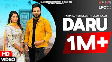 Daru | Harpreet Dhillon ft. JassiKaur | HarryRai | Latest Punjabi Songs 2020 | Haani Premium Studios