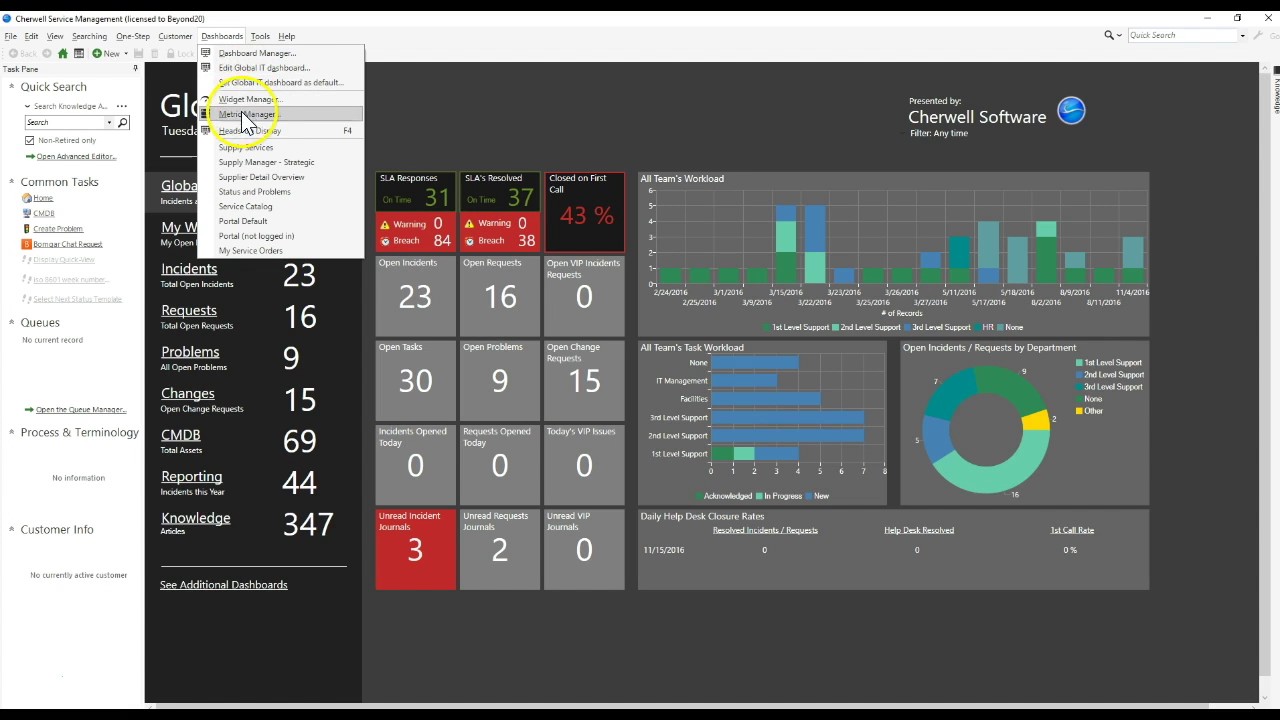How to Find Widgets for Specific Users in Cherwell YouTube