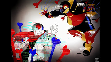 ERROR!Sans VS FATAL ERROR!Sans By Revolver Animations But whit Staring Point of Error