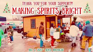 Making Spirits Bright 2025   Thank you to our sponsors and volunteers