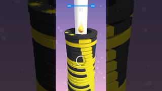 Enjoy Stack Ball lvl 435 🐣 #relaxing #reels screenshot 3