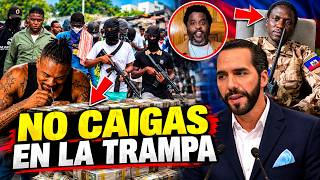 Sectores de poder que se benefician del caos en Haití conspiran contra Nayib Bukele