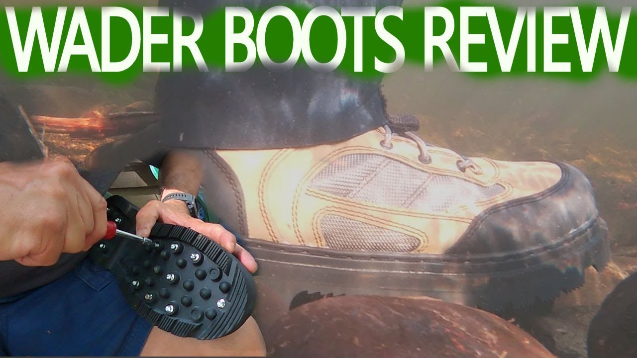 Let's talk about……wading boots, or what boots to wear with your