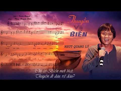 Video Thuyền và Biển | Quang Lý | (Lyrics) - youtube